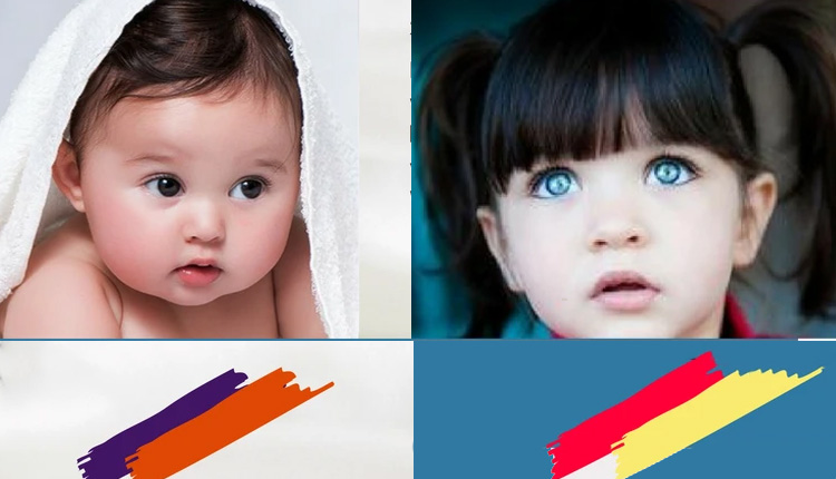 انتخاب رنگ لباس متناسب با پوست کودک و نوزاد