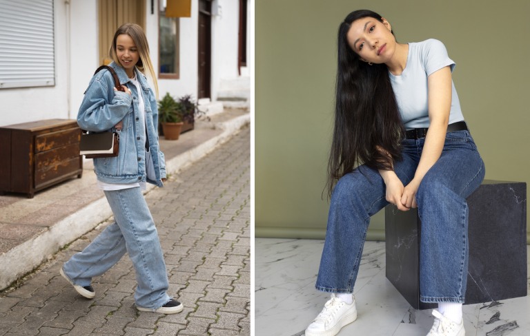 شلوار جین بگی (Baggy Jeans)