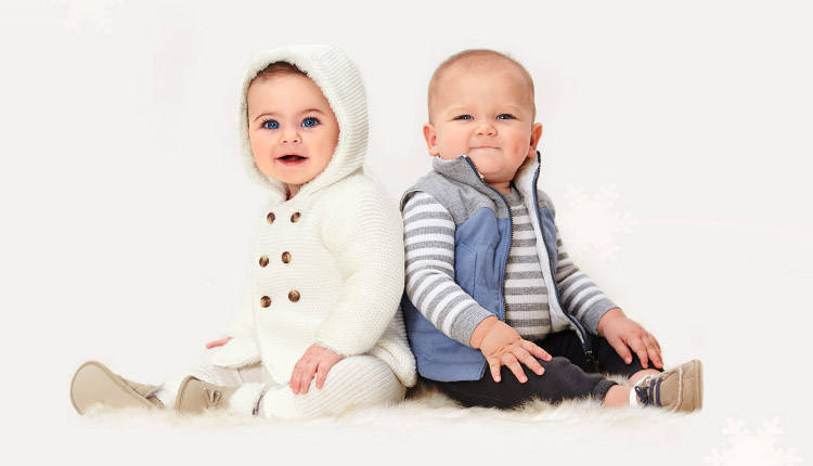 لباس پوشیدن به نوزادان در زمستان