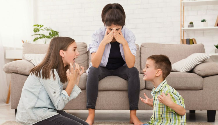 دلایل دعوای کودکان در خانواده