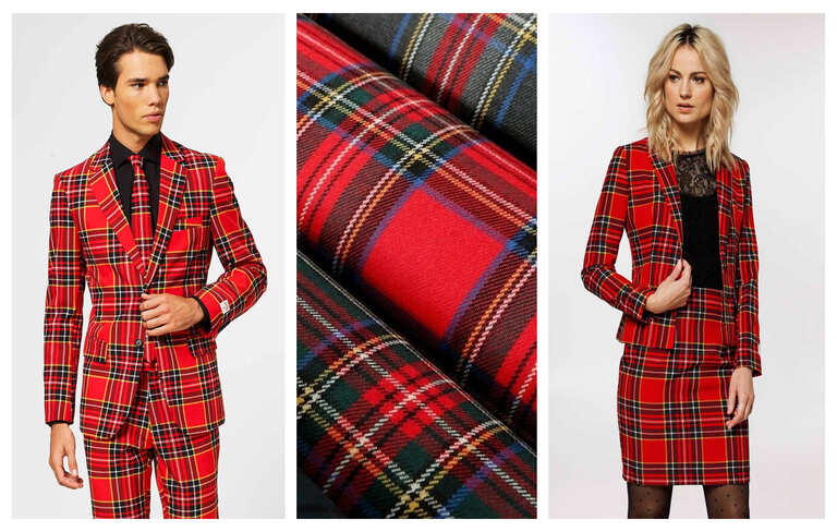 پارچه پیچازی اسکاتلندی (Tartan)