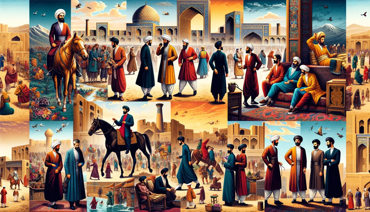 تاریخچه شلوار در ایران باستان