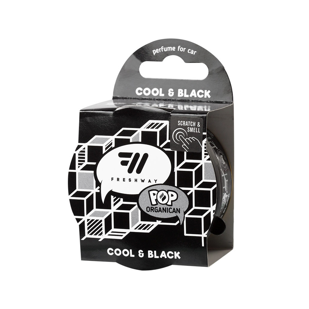 خوشبوکننده کنسروی ارگانیک رایحه Cool&Black