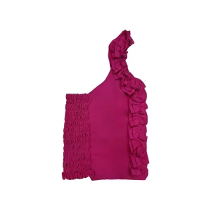 تاپ چین دار گردنی دخترانه (7 تا 12 سال) کد 38100724