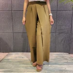 شلوار دامنی چاک یک طرفه زنانه