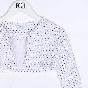 نیم تنه مجلسی دخترانه (6 تا 24 ماه) کد 619345