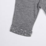 شلوار راحتی طوسی دخترانه