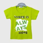 تیشرت و شلوارک طرح Always Hope دخترانه