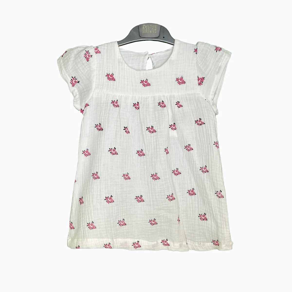 اطلاعات سایزبندی سارافون طرح گلدار دخترانه