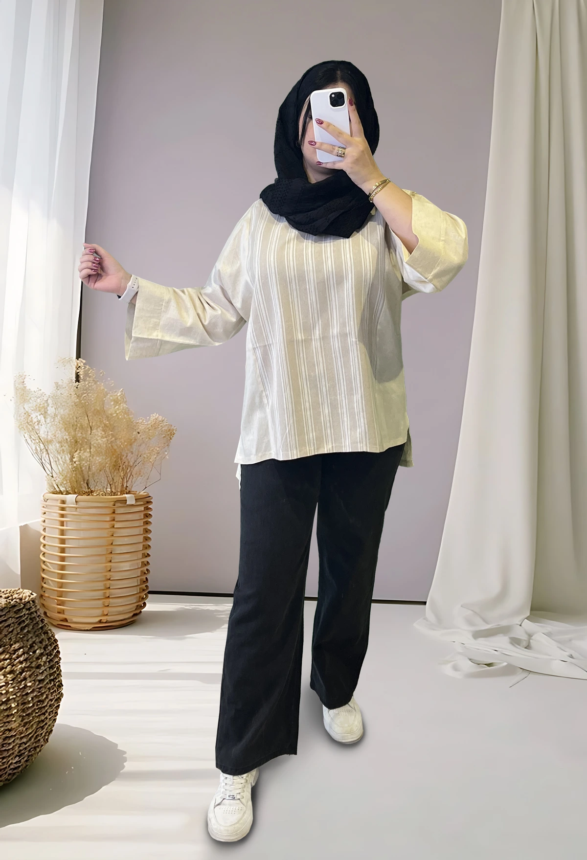 اطلاعات سایزبندی شومیز جلو بسته زنانه