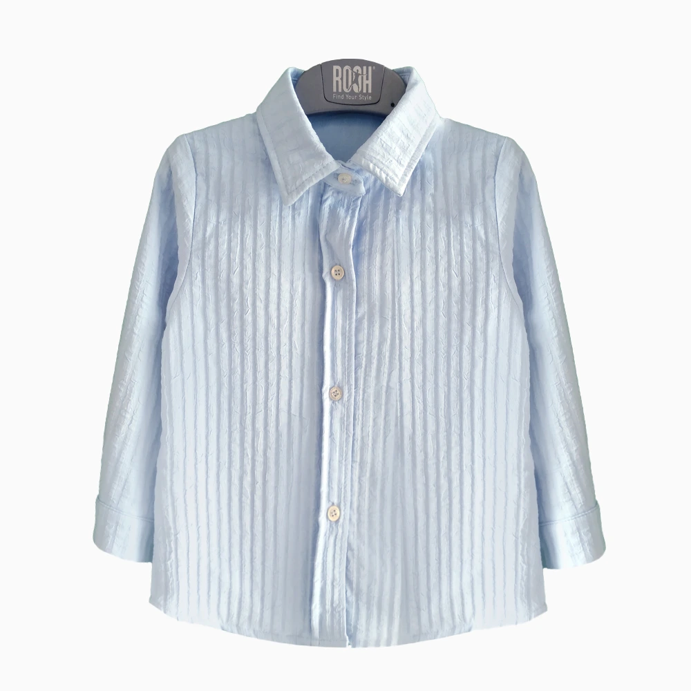 اطلاعات سایزبندی شومیزجلو دکمه دار نوزاد دختر