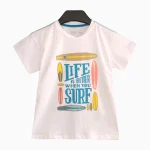 تیشرت و شلوارک طرح Life Surf پسرانه