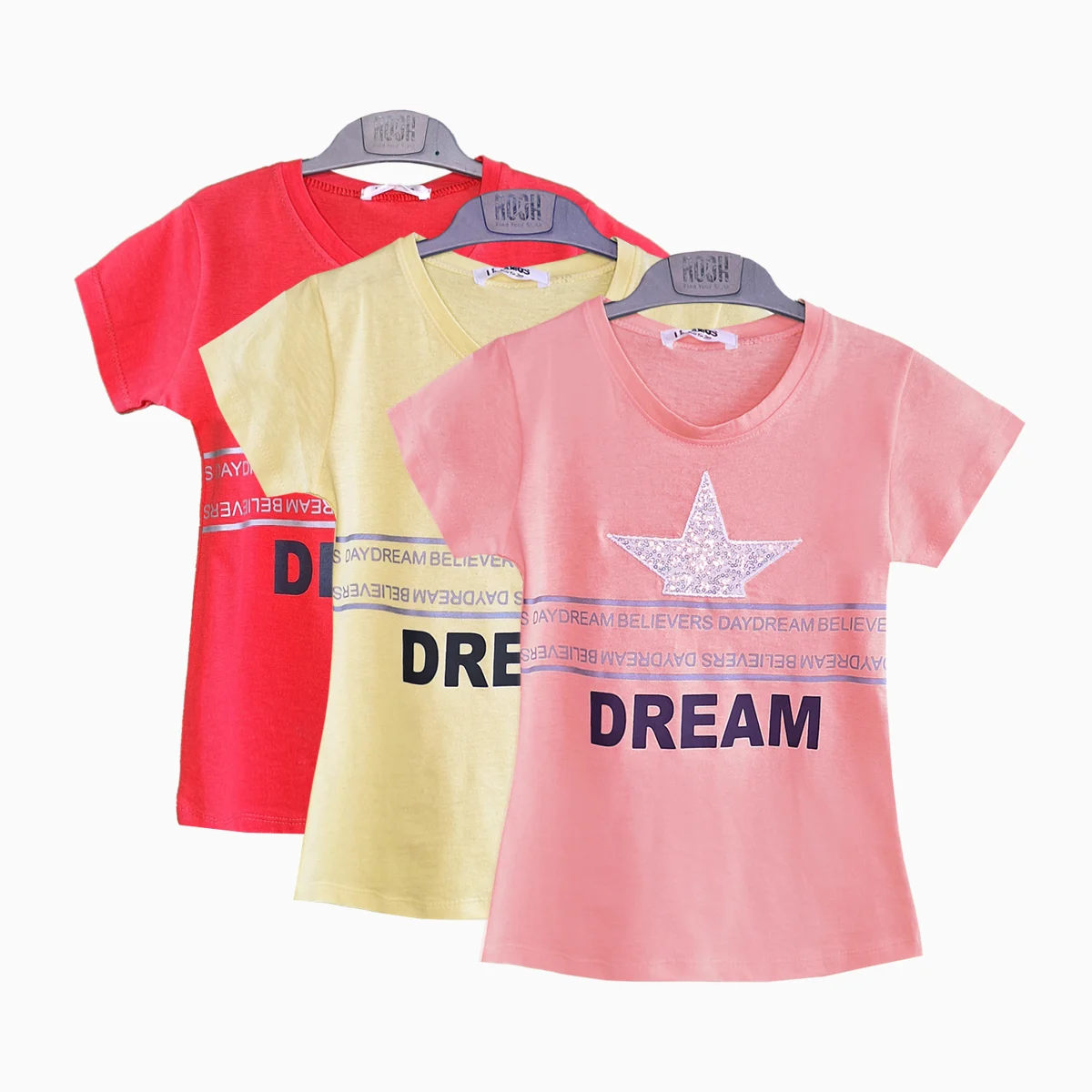 تیشرت طرح Dream دخترانه