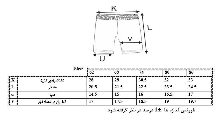 شلوارک طرح ماشین نوزاد پسر