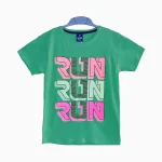 تیشرت طرح Run پسرانه