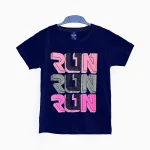 تیشرت طرح Run پسرانه