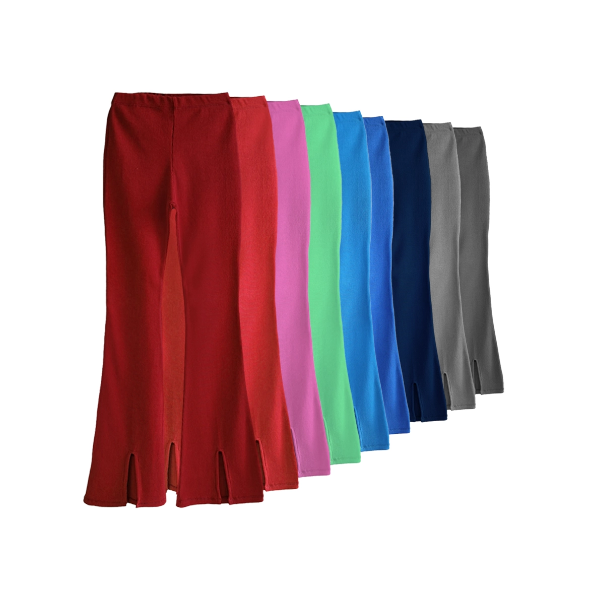 ساق دمپا گشاد چاکدار دخترانه