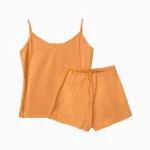 تاپ و شلوارک ساده زنانه