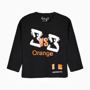 تیشرت طرح Orange پسرانه