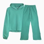 هودی و شلوار بغل چاکدار دخترانه