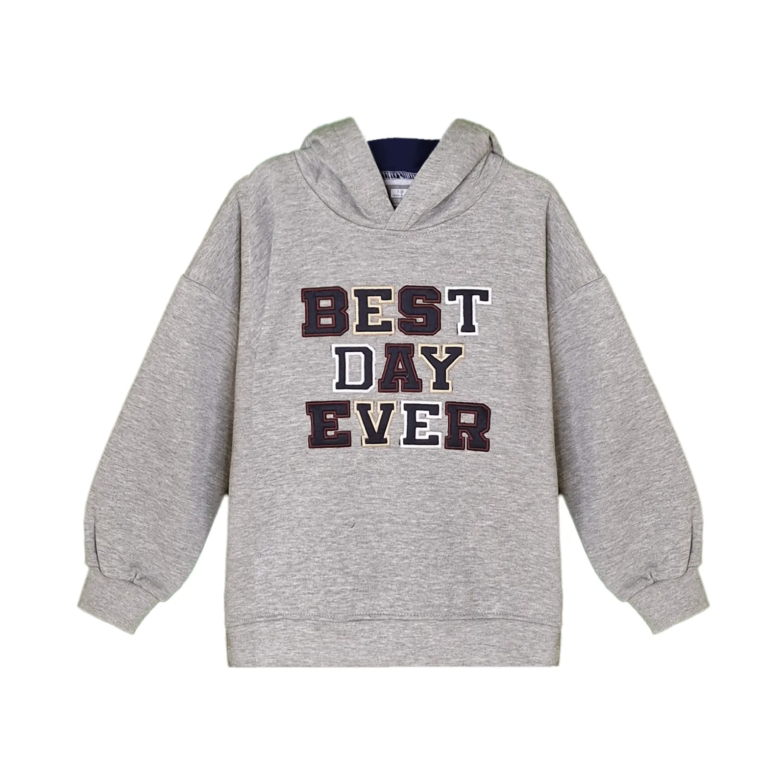 اطلاعات سایزبندی هودی طرح Best Day Ever پسرانه