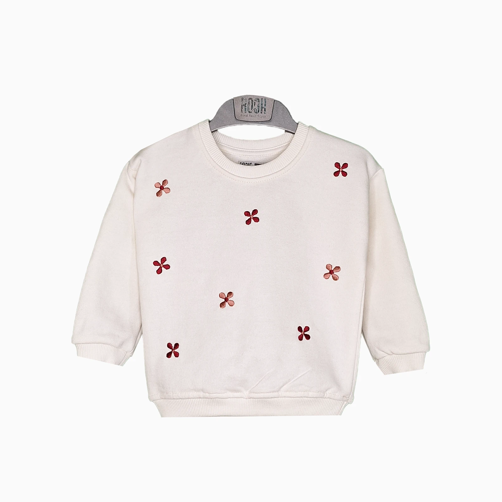 اطلاعات سایزبندی بلوز طرح گلدار نوزاد دختر