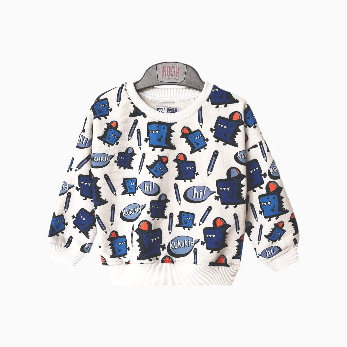 اطلاعات سایزبندی بلوز و شلوار طرح Kukukid پسرانه