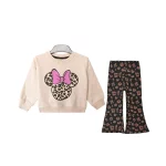 بلوز و شلوار طرح پلنگی دخترانه