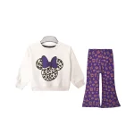 بلوز و شلوار طرح پلنگی دخترانه