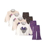 بلوز و شلوار طرح پلنگی دخترانه