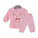 بلوز وشلوار طرح خرگوش نوزاد دختر