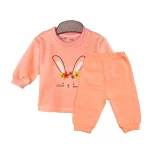 بلوز وشلوار طرح خرگوش نوزاد دختر