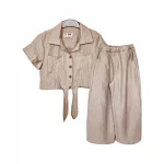 شومیز و شلوار ست دخترانه