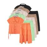 شومیز و دامن دخترانه