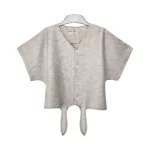 شومیز گره ای و دامن دخترانه