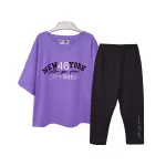 تیشرت و ساق طرح 46 دخترانه