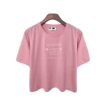 تیشرت کراپ طرح ساحل دخترانه