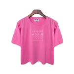 تیشرت کراپ طرح ساحل دخترانه