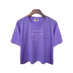 تیشرت کراپ طرح ساحل دخترانه