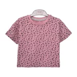 تیشرت طرح پلنگی دخترانه