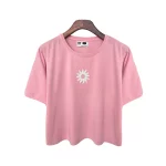 تیشرت کراپ طرح خورشید دخترانه