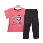 تیشرت و ساق طرح گیتار دخترانه