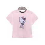 تیشرت و ساق طرح کیتی دخترانه