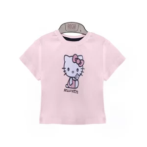 تیشرت و ساق طرح کیتی دخترانه (18 ماه تا 7 سال) کد 629472