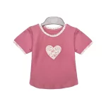 تیشرت و شلوار طرح قلب دخترانه