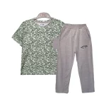 تیشرت و شلوار طرح برگ پسرانه
