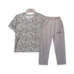 تیشرت و شلوار طرح برگ پسرانه