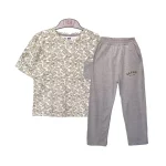 تیشرت و شلوار طرح برگ پسرانه