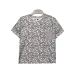 تیشرت تک جیب طرح برگ پسرانه