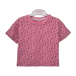 تیشرت طرح پلنگی دخترانه